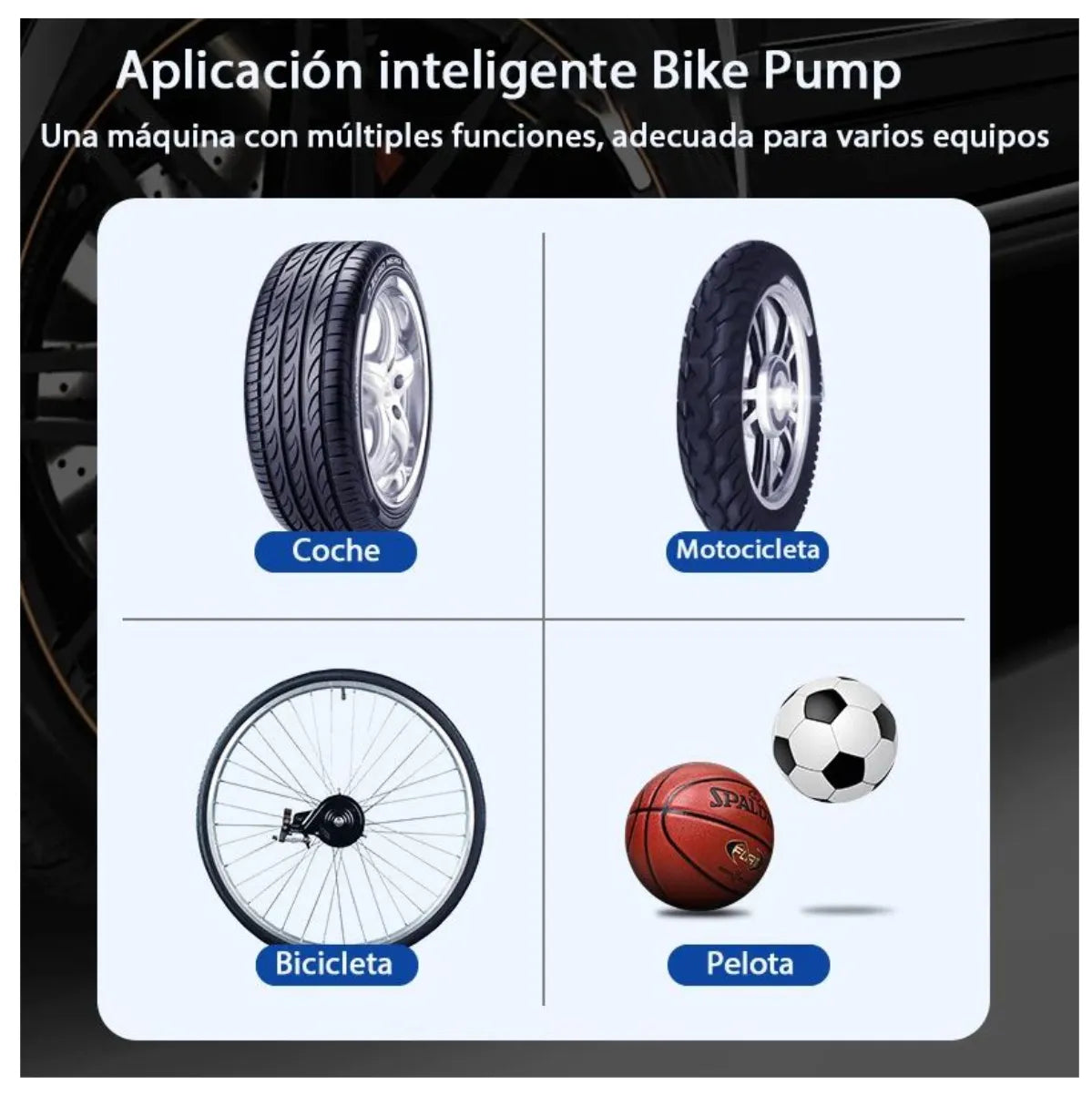 Compresor Aire Multifuncional - Portatil